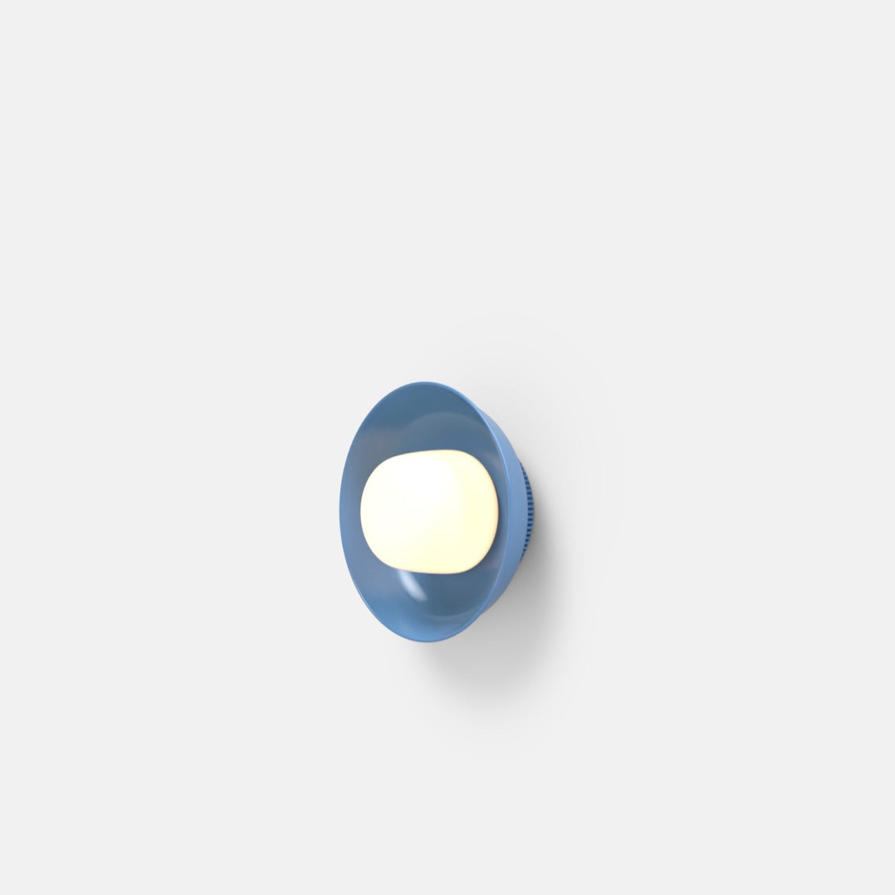 Blue Gloss Sconce