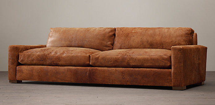 Leather sofa