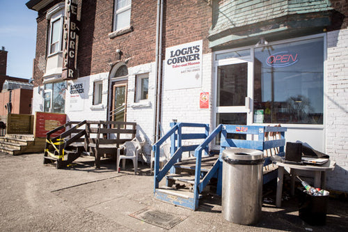 Loga's Corner [54838585498e1787e915457d/43.64043/-79.43596]
