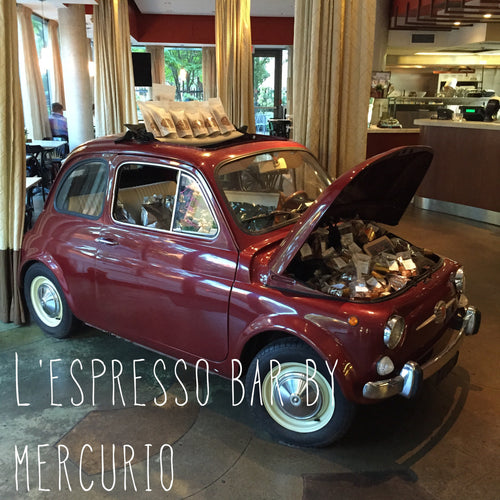 L'espresso bar by Mercurio [4b17d44af964a52099c823e3/43.667445/-79.399106]