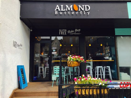 Almond Butterfly Gluten Free Café & Bakeshop [53b74e05498efc27ecea1954/43.662933/-79.403397]