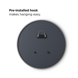 Black Round Mirror