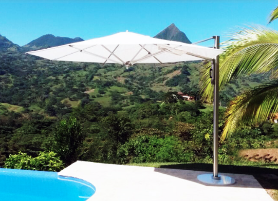 Rectangle patio umbrella