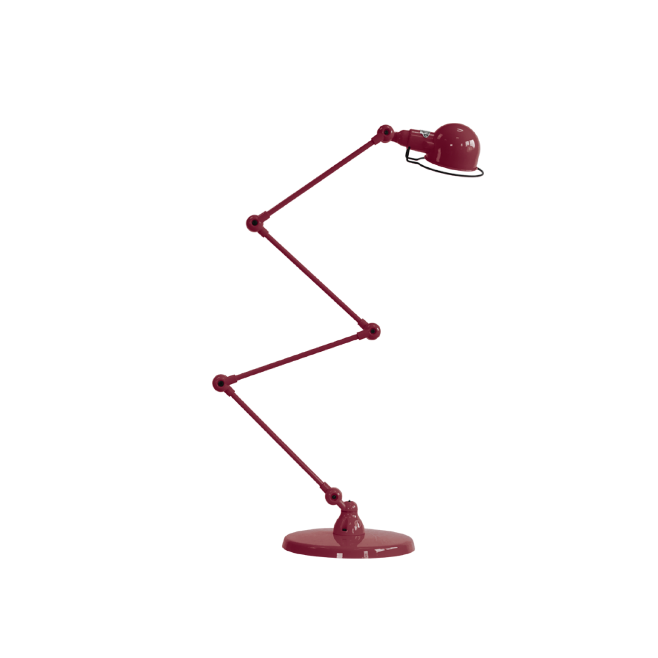 Burgundy Lamp