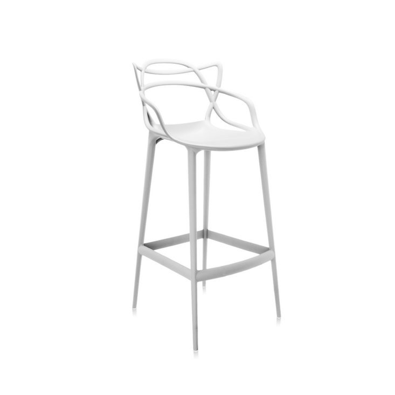 White Masters Stool