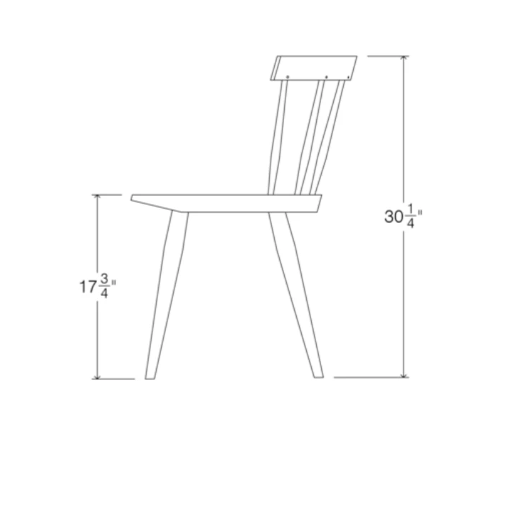 Edwin Chair (Blackened Oak)