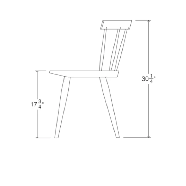 Edwin Chair (White Oak)