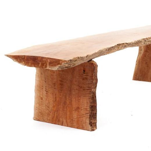 Live Edge Bench