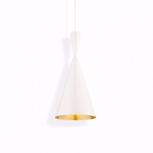 Tall White Pendant